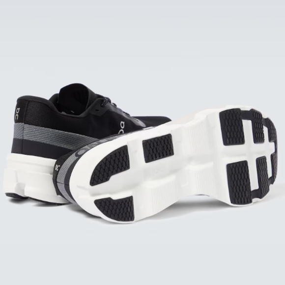 "Black and White On Women's Cloudmonster 2 Running Shoes For Women - Picture 5 of 6